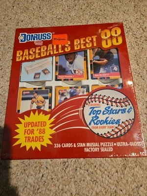 1988 Donruss Baseball's Best '88 Factory SEALED Complete Set - Rookies / Stars - Image 1 of 2