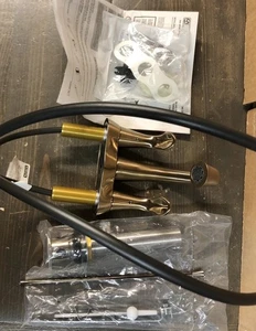 Delta 2538-CZMPU-DST Lahara Mittelset 2-Griff Bad Wasserhahn Champagner Bronze - Bild 1 von 8