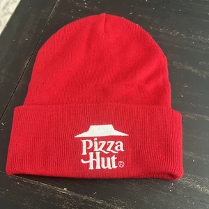 Pizza Hut Beanie Toboggan Hat Cap NEW Team wear uniform - Picture 1 of 1