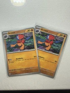 (2) Pokemon TCG - Archen - 050/086 - SV: White Flare - Picture 1 of 2
