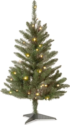 National Tree Company Artificial Mini Christmas Tree, Green, Kingswood Fir, Incl - Image 1 of 4