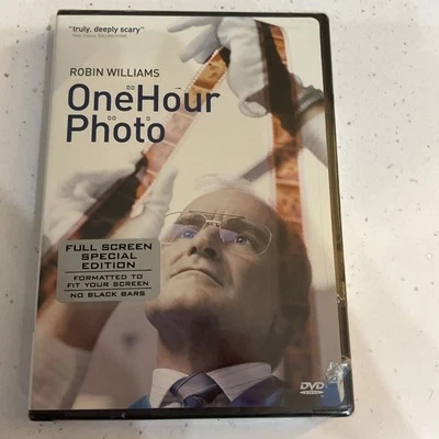 One Hour Photo (DVD, 2003, Full Frame) Robin Williams NEW Factory Sealed - Image 1 of 4