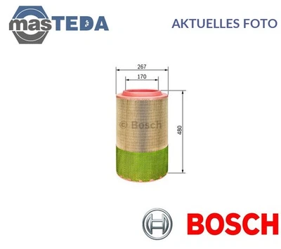 F 026 400 249 MOTOR LUFTFILTER MOTORFILTER BOSCH FÜR MAN TGA 485KW,257KW,228KW - Image 1 of 4