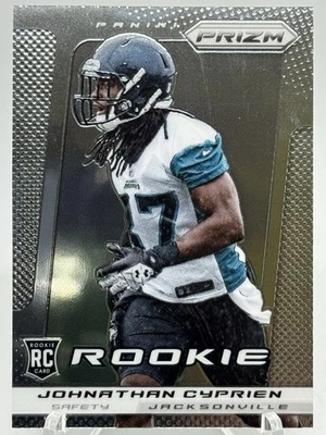 Jonathan Cyprien 2013 Prizm #244 Rookie RC Jacksonville Jaguars - Image 1 of 2
