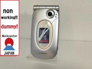 【Factice !】 SHARP J-SH010 (couleur argent) JPhone-japon téléphone portable qui ne fonctionne pas - Photo 1 sur 3