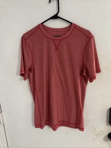 Lululemon T.H.E. Camiseta Crew Para Hombre M Roja Arándano Elastizada Absorbe Sudor Top - Imagen 1 de 3