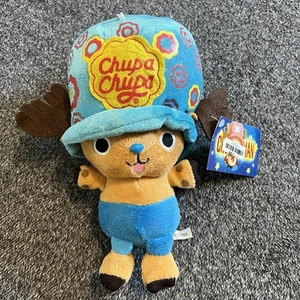 Tony Tony Chopper One Piece Banpresto Chupa Chups 6" Plush Toy Doll - Picture 1 of 4