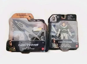 Paquete de 2 estatuillas Buzz Lightyear nuevas en caja - SPACE RANGER ALPHA y XL-01 hipervelocidad - Imagen 1 de 5