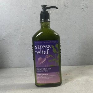 Bath & Body Works Aromatherapy Stress Relief Eucalyptus Tea Body Lotion 6.5 fl - Picture 1 of 2