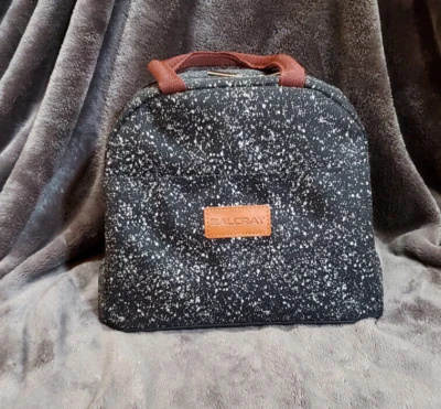 Balcray Insulated Lunch Tote Bag Cooler Black/White/Brown - Изображение 1 из 4