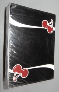 CHERRY CASINO Playing Card deck set NEW/SEALED Pure Imagination BLACK - Picture 1 of 7