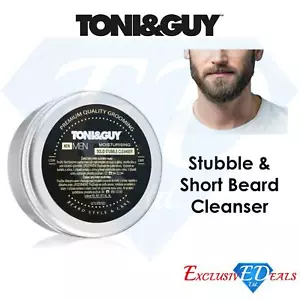 Toni & Guy Men Stubble & Short Beard Cleanser 75ml Quality Grooming Travel Size - Picture 1 of 2