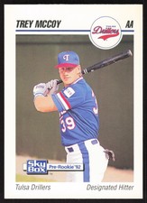 1992 SkyBox Team Sets AA   Trey McCoy #611 Tulsa Drillers