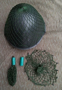 NVA Grenze Tarnnetz für Stahlhelm Helmet Net MDI Armee DDR - Bild 1 von 6