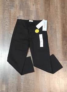 Boys Cat And Jack Pants Adjustable Stretch Black Size 4 Straight - Picture 1 of 9