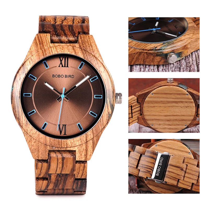 Bamboo Natural Wood Watch - image 1 of 2