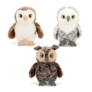 Keel Toys Keeleco Eule Plüschtier Kuscheltier Snowy Brown - Bild 1 von 9