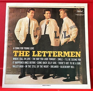 The Lettermen A Song For Young Love Album Cover Art PICTURE/PRINT 11" x 10.5" - Picture 1 of 3