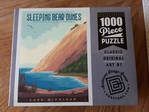 Sleeping Bear Dunes National Lakeshore Michigan 1000 pc Puzzle Poster MyPuzzle - Picture 1 of 9