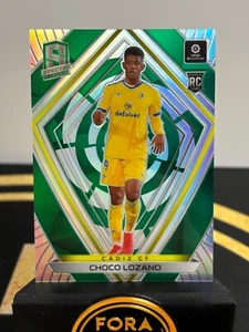 2020 Panini Chronicles Choco Lozano Green Spectra Prizm 5/5 Cadiz Honduras - Bild 1 von 3