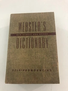 Webster's New School & Office Dictionary (Hardcover, 1958) - Picture 1 of 12