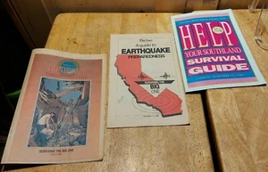 EARTHQUAKE PREPAREDNESS MAGAZINE LOT. SAN BERNARDINO SUN - Picture 1 of 6