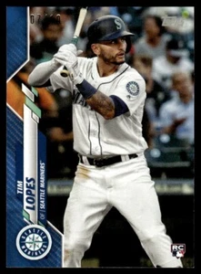 2020 TOPPS MINI BLUE /10 Tim Lopes - Rookie Seattle Mariners #654 - Picture 1 of 2