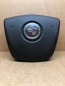 2010-2012 CADILLAC SRX STEERING WHEEL AIRBAG DRIVERS SIDE LEFT BLACK - Picture 1 of 3