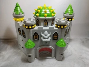 Super Mario Deluxe Bowser’s Castle Playset Tested Working CASTLE ONLY - Picture 1 of 14