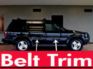 ForInfinitiQX4 CHROME SIDE BELT TRIM DOOR MOLDING 97 98 99 2000 2001 2002 2003 - Picture 1 of 1