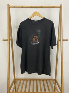 VTG Dragon Ball Z Goku Sheng Long Faded Black Thrashed T-Shirt Adult Size XL USA - Picture 1 of 7
