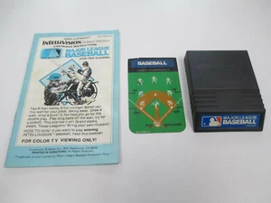 MLB BASEBALL Intellivision Spiel mit Handbuch & Overlay - Bild 1 von 1