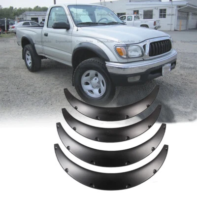 4X 35" For Toyota Tacoma 95-04 Universal Extended Fender Flares Wheel Arches - Image 1 of 4