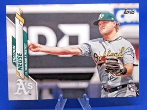 2020 TOPPS SERIES 2 #699 SHELDON NEUSE SHORT PRINT SP VARIATION SURFACE INDENT - Picture 1 of 3