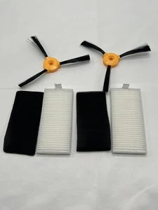 Eufy Robovac 11 Spare Parts 2 Filters and 2 Spinning Brushes Nylon Vacuum Parts - Picture 1 of 7