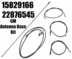 Antenna Base fits GMC Sierra 1500-2500-3500 | GMC Yukon 15629166 & 22876545 - Foto 1 di 8