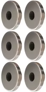 THREADED WELD WASHER 3/8"-24 6 PACK - Foto 1 di 3