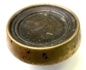 2 1/4 " Antique, Brass Door Knob, See photos, Free Shipping - Picture 1 of 10