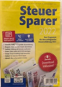 Steuer CD 2022 Einkommenssteuer Steuer Sparer Steuererklärung Steuerprogram Lidl - Bild 1 von 1