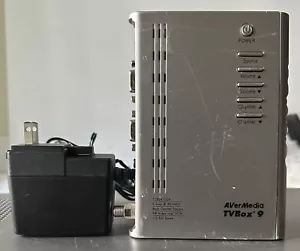AVerMedia TVBox 9 P-Scan 3-D-MAD Multi-Channel Preview PIP Video VGA 3:2 Device - Picture 1 of 8