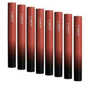 8x Maybelline Color Sensational Ultimatte Matte Slim Lipstick 899 More Rust - Picture 1 of 8