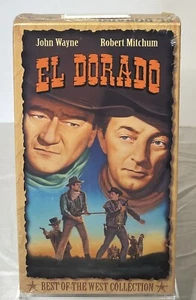 El Dorado (VHS, 1996) 1966 Western John Wayne Robert Mitchum James Caan Ed Asner - Imagen 1 de 4