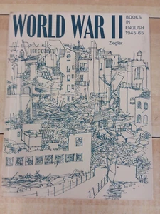 WORLD WAR II - Books in English 1945 - 1965, HB - Imagen 1 de 3