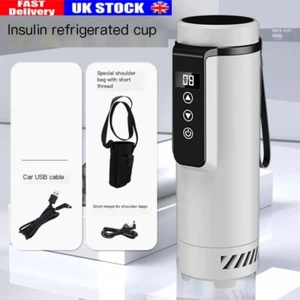 Medicine Travel Cooler 30H Refrigerated Insulin Cooler Box Mini Holds Up 5 UK - Picture 1 of 10