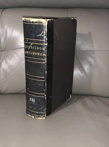 Rare 1848 Cyclopedia of Moral and Religious Anecdotes by Rev. Kazlitt Arvine - Imagen 1 de 7