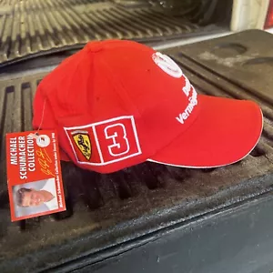 2000 Michael Schumacher F1 Weltmeister Ferrari Formel 1 seltene Mütze Kappe NEU - Bild 1 von 8