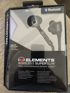 Audio deportivo Monster Elements inalámbrico súper delgado de alto rendimiento - Imagen 1 de 2