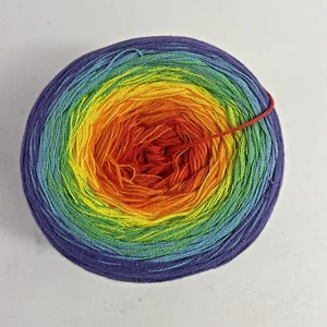 Cotton Kings Twirls Yarn - Color: 31 Galaxy Opal : sold as 1 cake - Picture 1 of 4