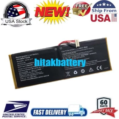 Replacement Battery 356184-2S1P for CHUWI Hi10-Go n5100 Hi10-Go 2950mAh 7.6V US - Image 1 of 4
