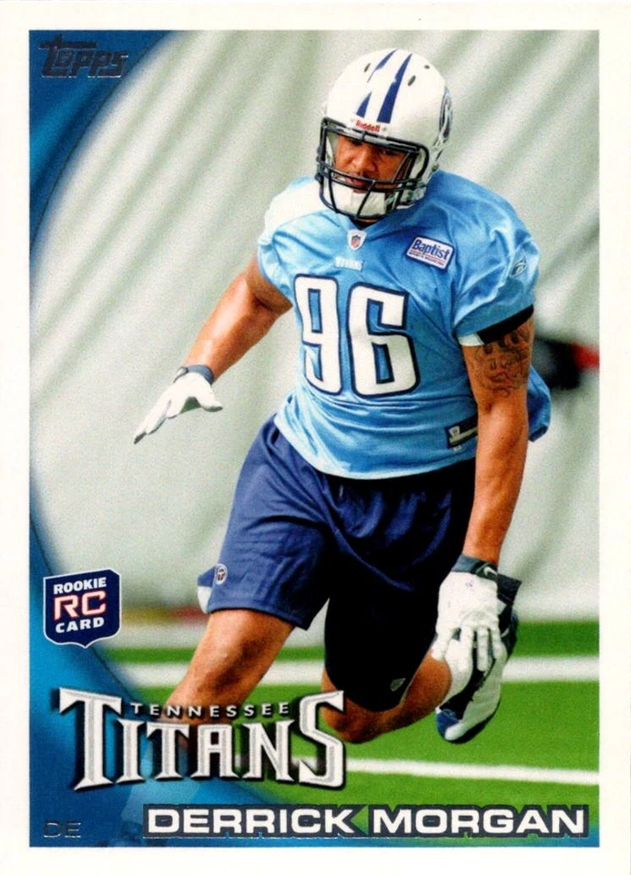 2010 Topps Derrick Morgan #362 Tennessee Titans - Image 1 of 2